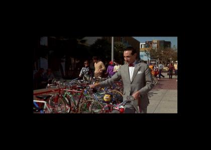 NEDM posseses Pee-Wee's Bike