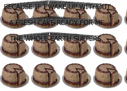 MAKE CAKE NOT WAR