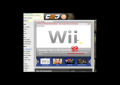 The Wii is official, WTF?!?