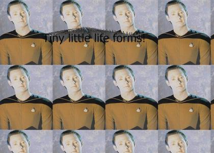 Data sings the lifeform song