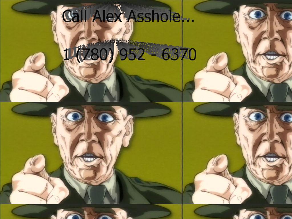 callalexasshole