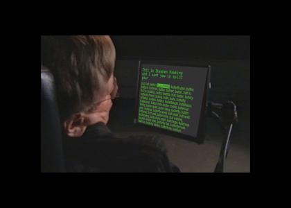 Stephen Hawking Booty Call - A Dramatic Reading