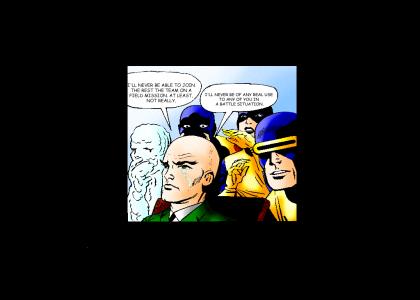 YTCND: Prof X realizes he'll never be an X-Man.
