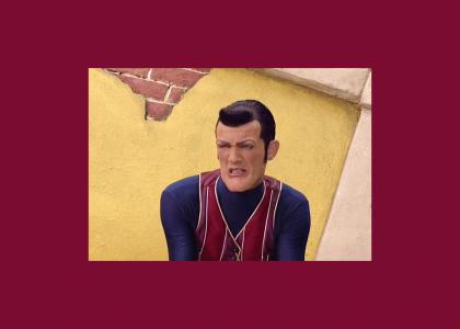 Robbie Rotten is Fabulously Lazy