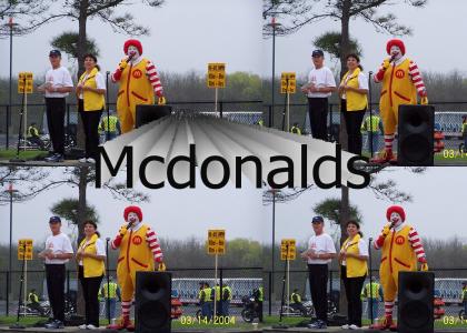 Ronald Mcdonald had only one weakness