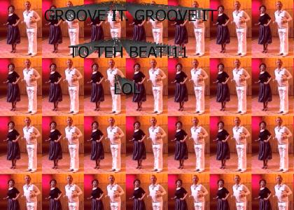 Groovin to teh beat!111one