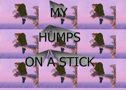 My Humps on a stick