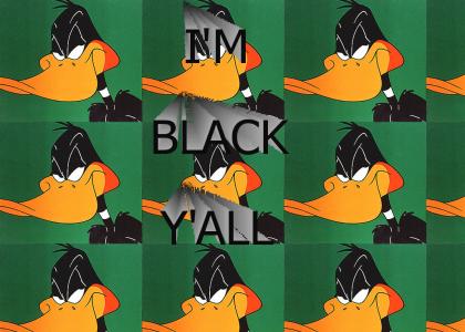 Daffy Duck is black, y'all