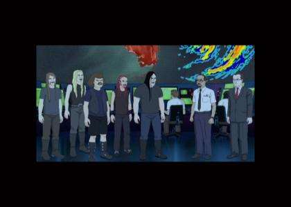 Dethklok uses E.B.S.