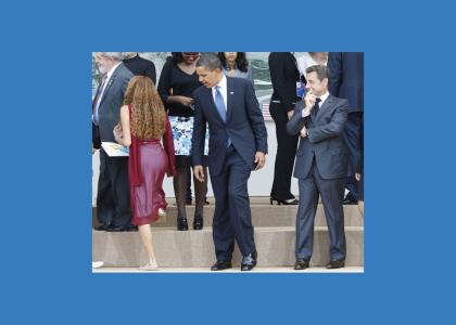 STOLEN PICTMND: Obama has no class...LOL 5 THIS