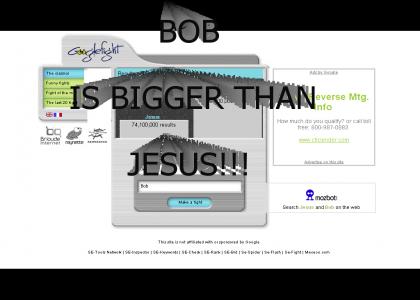 Bob vs. Jesus