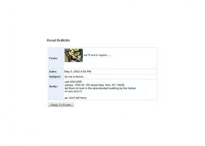 Green Goblin Myspace Suicide