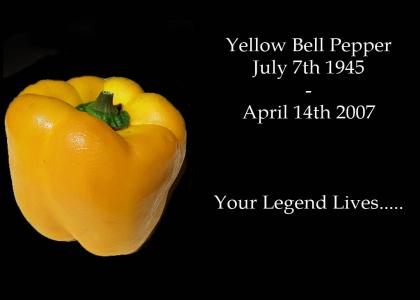 R.I.P. Yellow Bell Pepper