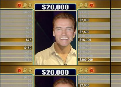 Arnold goes on "Deal or No Deal"