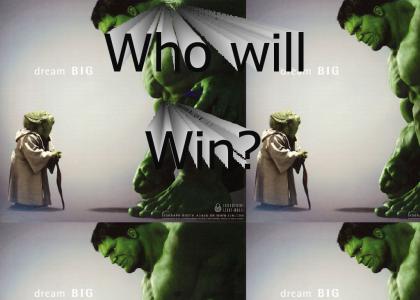 Yoda vs. The Hulk