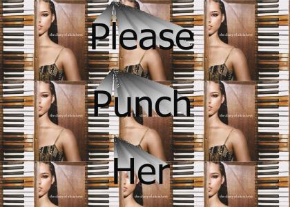 Punch Alicia Keys
