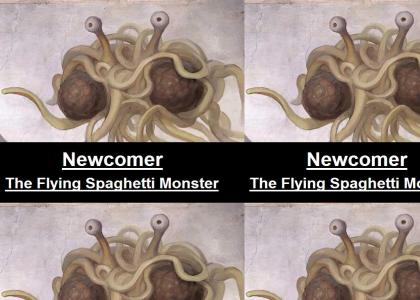 Flying Spaghetti Monster in SSBB