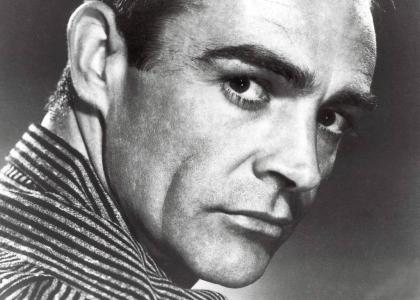 Sean Connery staring contest
