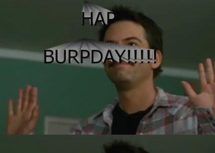 Hap Burpday!