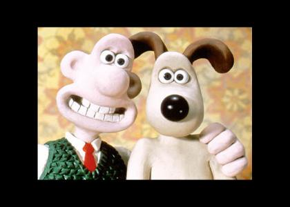 Wallace and Gromit Stare Into Your Soul