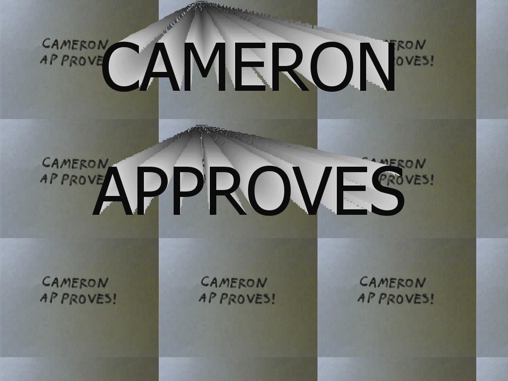 cameronapproves