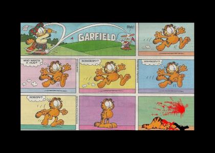 Garfield Doesn't Get a Hug