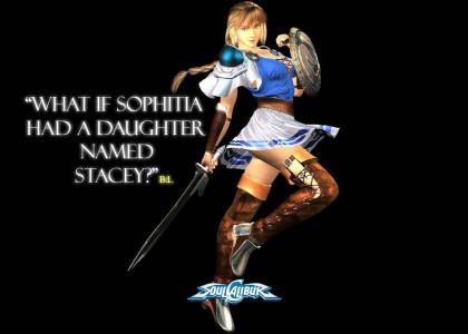 What if Sophitia had a daughter named Stacey?