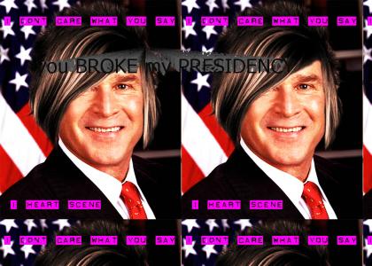 George Bush: Scenester