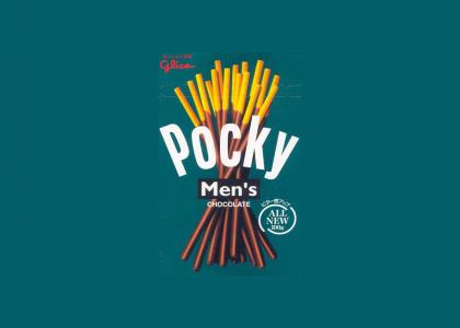 Announcement for Men's Pocky