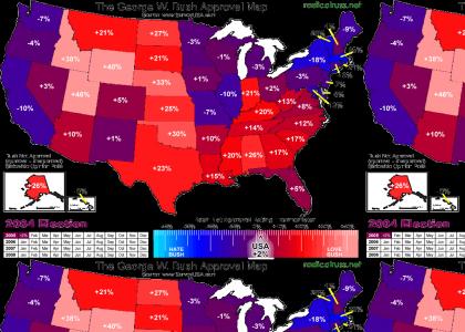 Bush's Approval