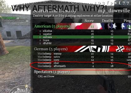 AFTERMATH FAILS AT CALL OF DUTY