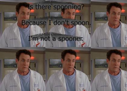 Is there spooning? I'm not a spooner
