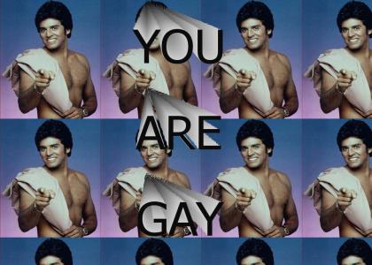 You are gay!
