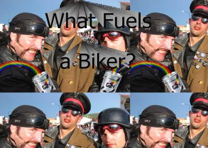 HEY!!! What do YOU think FUELS a Biker???