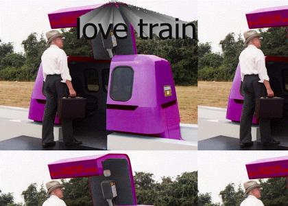 Futuristic Psychedelic Love Train