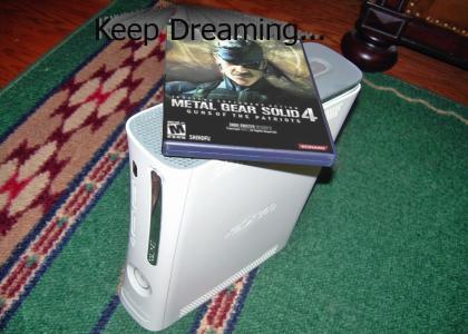 MGS4 on Xbox360 Confirmed!