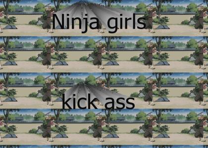 Ninja girls kick ass