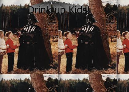 Vader donates Kool Aid