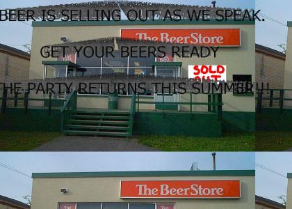 Beer Is selling out this summer