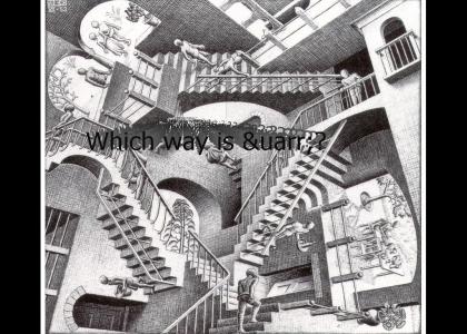 MC Escher had one weakness