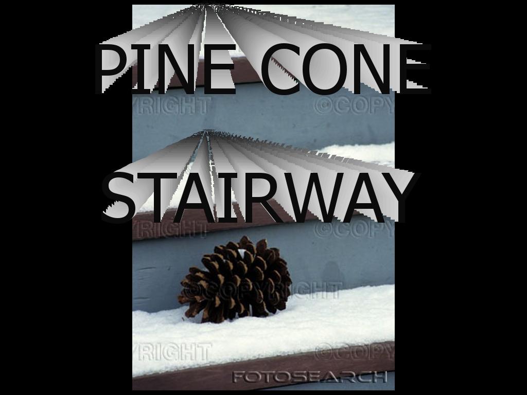 pineconestairway