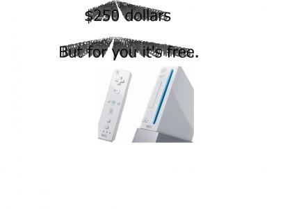 A Wii, on me