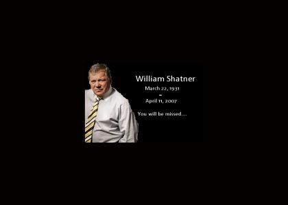 R.I.P William Shatner