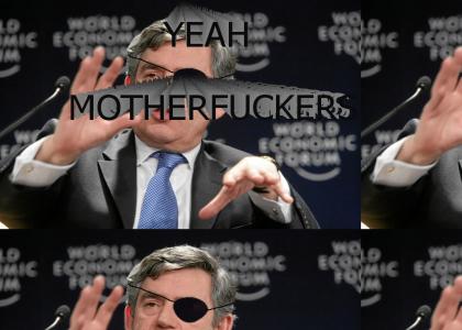 Gordon Brown + Eyepatch =