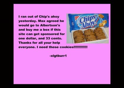 xlgtburr1's chips ahoy fundraiser