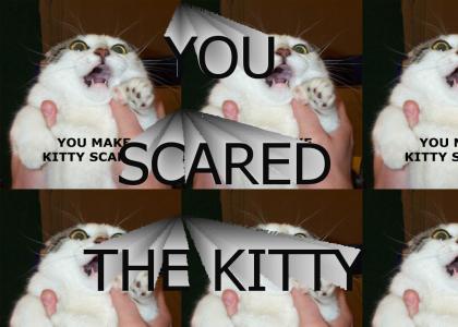 You Make Kitty Scared