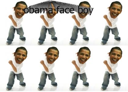 Obama Face Boy