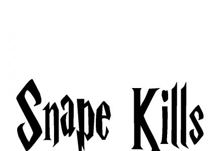 Snape Kills Dumbledore!!1!!