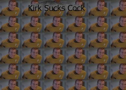 Captain Kirk Sucks Cock