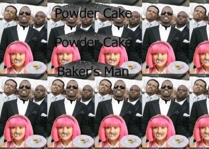 Three Six Mafia Loves (Powder)Cake